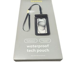 Heyday Gray Waterproof Tech Pouch